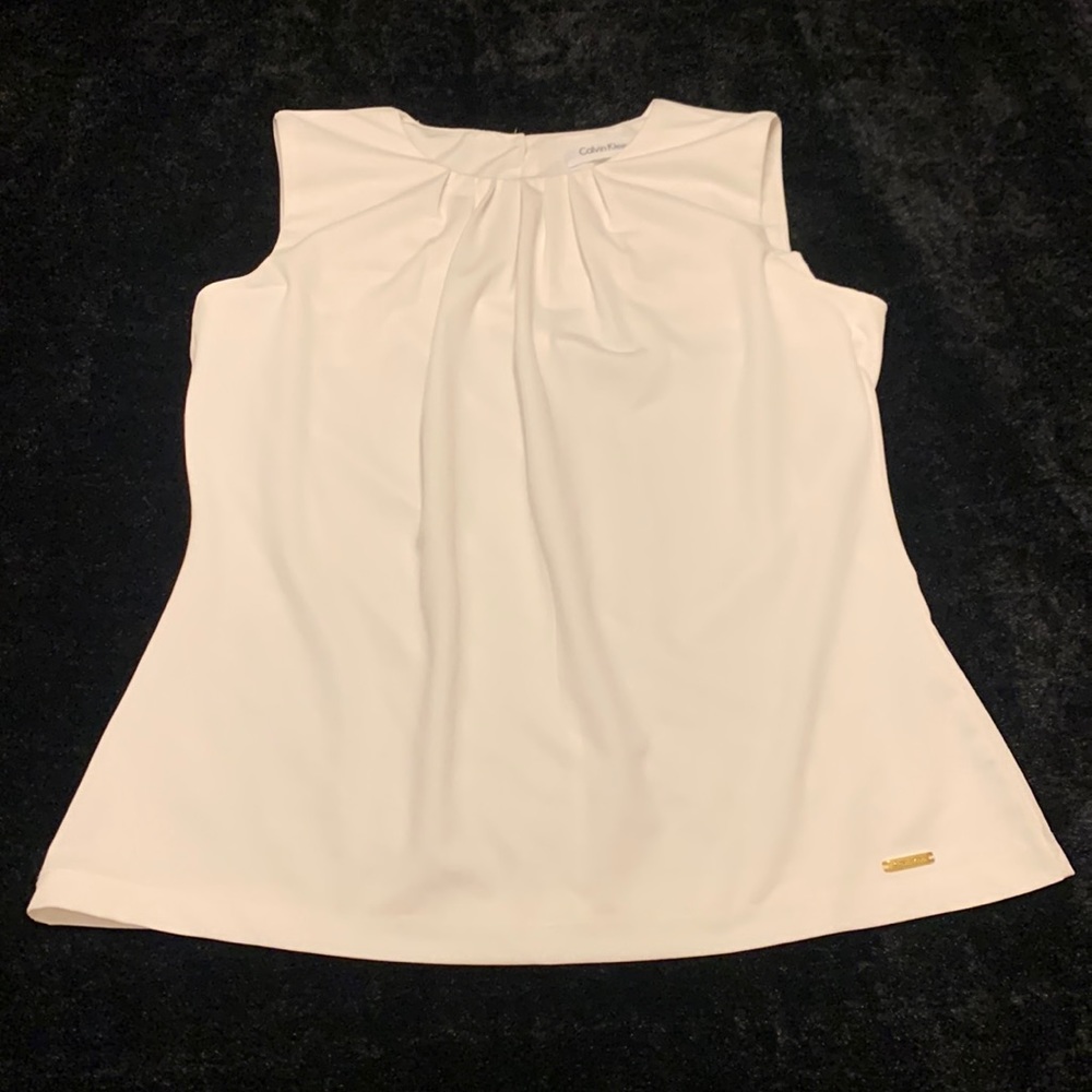 Calvin Klein White Tank Top